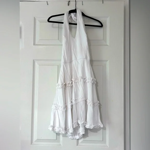 Altar'd State | Dresses | White Altard State Halter Style Summer Dress |  Poshmark